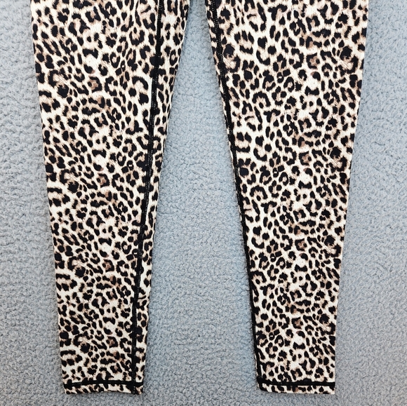 Zyia Women's Leopard Brillant Scrunchy What High Rise Leggings Sz 8-10 Active - Picture 5 of 12